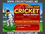 Tabletop Cricket